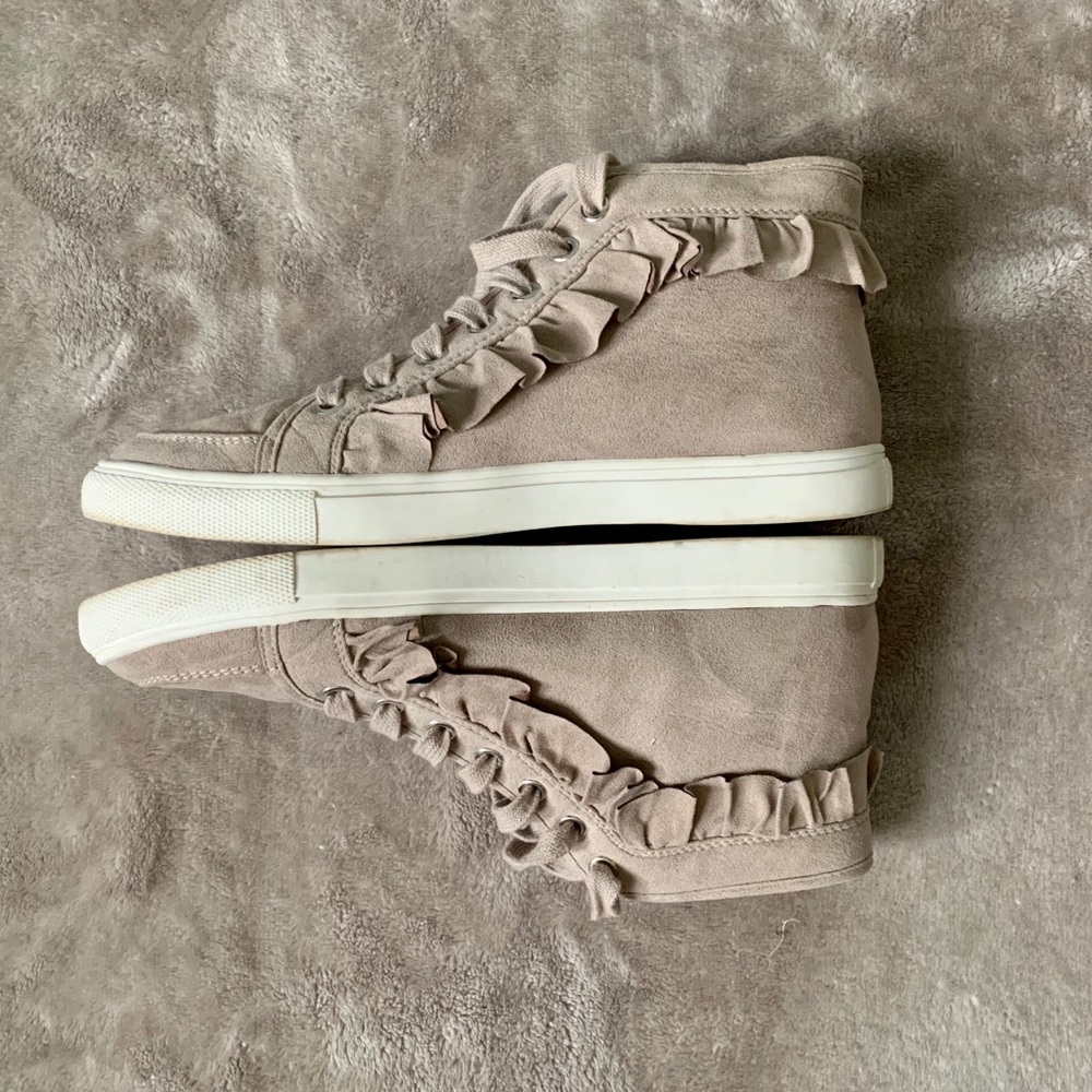 Ruffled Sneakers